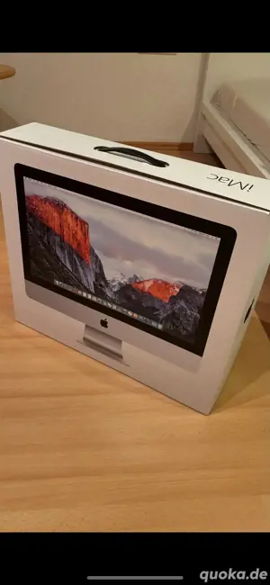 Apple iMac Retina 4K, 21,5 Zoll, Ende 2015   Top Zustand mit OVP Bild 2