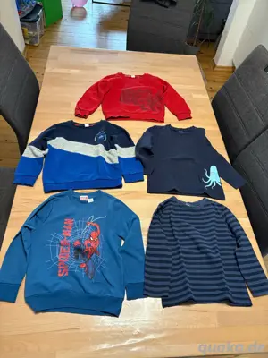 5 Jungen Pullover verschiedener Marken, Größe 104 110