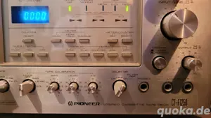 Legendäres Pioneer CT-F1250 Tapedeck - Flaggschiff der blauen Serie