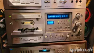 Legendäres Pioneer CT-F1250 Tapedeck - Flaggschiff der blauen Serie