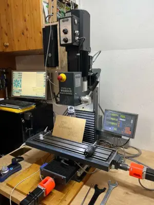 WABECO F1410LF hs CNC Fräse mit Linearführungen ESTLCAM