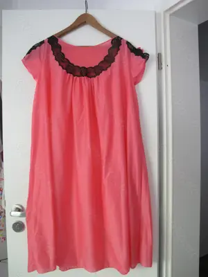 Rösch Unterkleid  Nylon Nachthemd