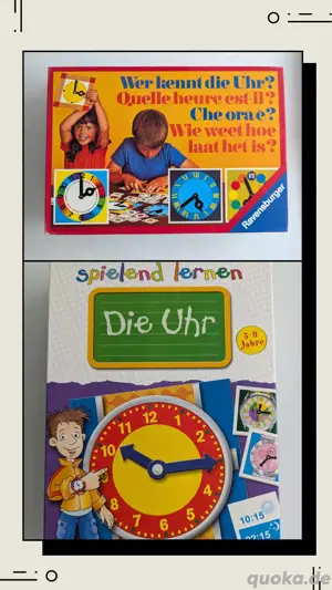 Lernspiele zur Uhrzeit: Ravensburger und spielend lernen für Kinder ab 5-6 Jahren