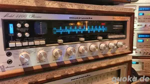 Legendärer Marantz 4400 Quadro Receiver im Woodcase