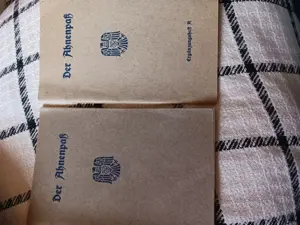 Ahnenpass bis 1718 zurück mit Stempel und Ergänzungsheft A