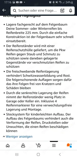 Felgenbaum zu verkaufen Bild 3