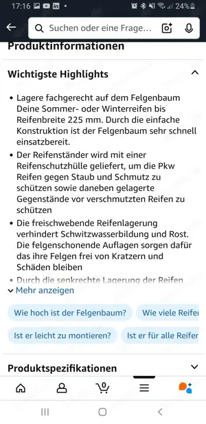 Felgenbaum zu verkaufen Bild 5