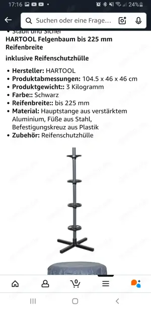 Felgenbaum zu verkaufen Bild 2