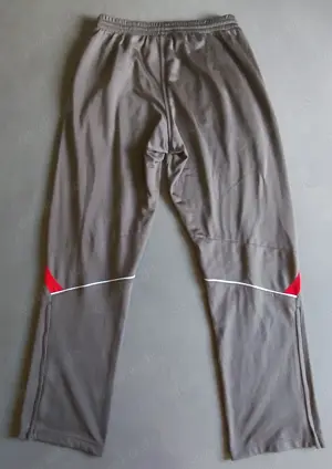 Adidas Trainingsanzug in rot grau Bild 4