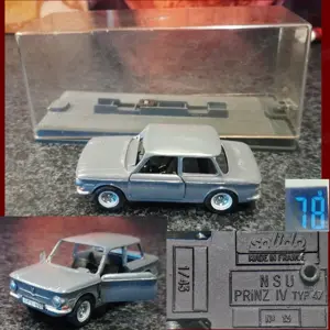 Solido NSU Prinz IV Typ 47 , grau , 1 43 , No 13 , France