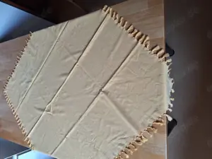 Handgewebte Tischdecke von Nordtec 100% Baumwolle