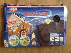 Backform für Lebkuchenhaus aus Silikon