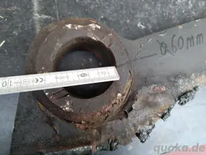 Koppelhaken Teleskoplader Claas Liebherr  Bild 7