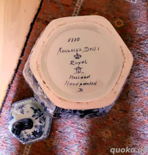 Delft Royal Deckelvase Bild 3
