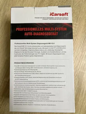 iCarsoft MB V2.0 II Tiefendiagnosegerät für Mercedes Sprinter Smart + Support + kostenlose Updates. Bild 6