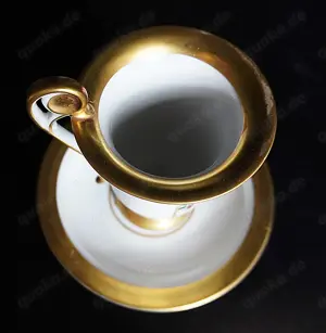 Ziertasse goldrandbeschichtet, zertifiziert, Prinzregententheater München Bild 7