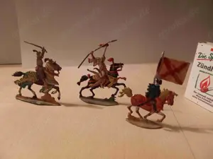 Zinnfiguren 3 Reiter, Militär