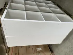 2 Regale - Raumteiler weiß , je 70  beide 120  