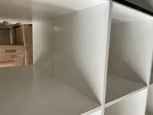 2 Regale - Raumteiler weiß , je 70  beide 120   Bild 7
