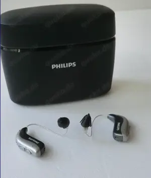 Philips Hörgeräte HearLink Modell 2030 MNR TR miniRITE + Akkuladegerät