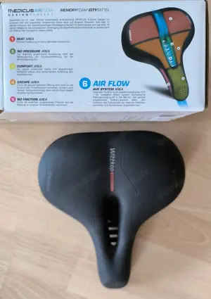 Fahrrad Sattel  Touren und Cityräder