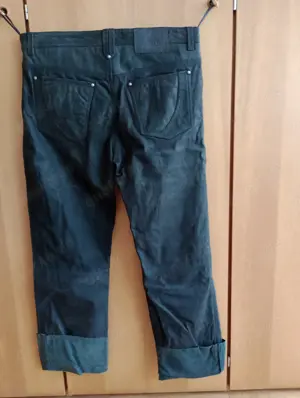 Herren Motorrad- Rollerhose Leder