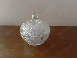 Bleikristall Bonbobdose aus Prag