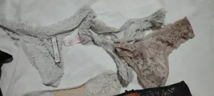 5 Slips. Nylon dazu. getragen (schwarz) Bild 2