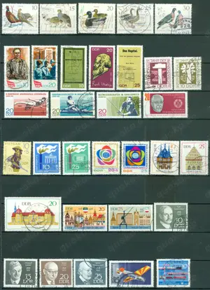 DDR gestempelt Posten aus Nr. 1306-1399 Bild 2