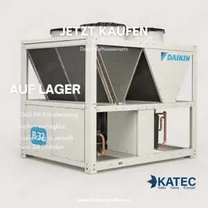Daikin (260 kW) Kaltwassersatz kaufen, sofort lieferbar in Stuttgart, Ulm & Freiburg im Breisgau.