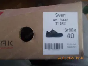 NEU!! BAAK Sicherheitsschuhe S1 SRC Sven Schwarz Gr. 40 Bild 5