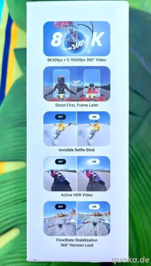 insta 360 X4 + kit de sécurité