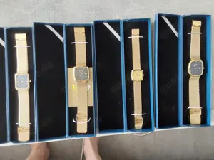 4 Eden Uhren 18 Carat vergoldet