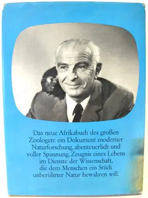 Buch - Bernhard Grzimek - Grzimek unter Afrikas Tieren - 1969 - handsigniert Bild 2