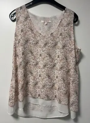 Clockhouse Sommerbluse ärmellos Größe 38