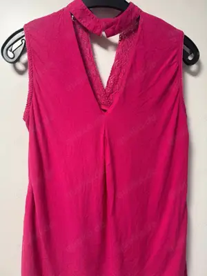 Sommerbluse ärmellos Pink Vero Moda Größe S Bild 2