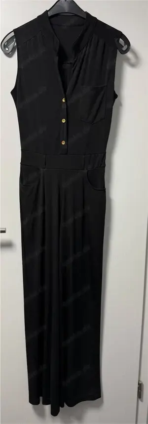 Jumpsuit schwarz Größe 34