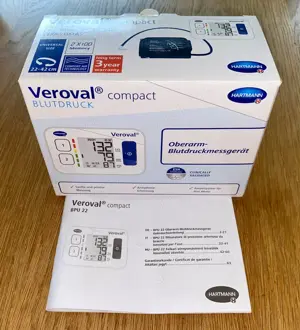 VEROVAL compact Blutdruck Oberarm BPU 22 vollautomatisch Neu