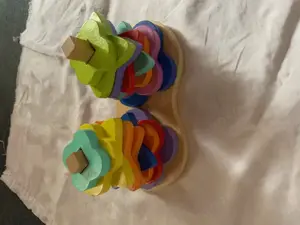 Hape Steckspiel  Regenbogen , Holz