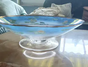 Goebel Glasschale - 31cm- Claude Mont Effet du soir