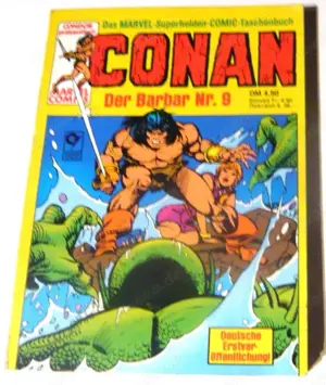 CONAN Der Barbar Nr. 9 Marvel Superhelden Comic TB 70er Jahre Bild 5