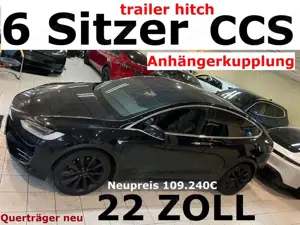 Tesla Model X 6Sitzer+CCS+AHK+neu.Batteriecheck+22Zoll