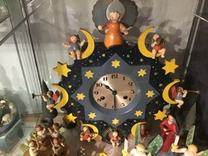 Wendt & kühn seltene vorkriegszeit uhr   spieluhr abzugeben erzgebirge.