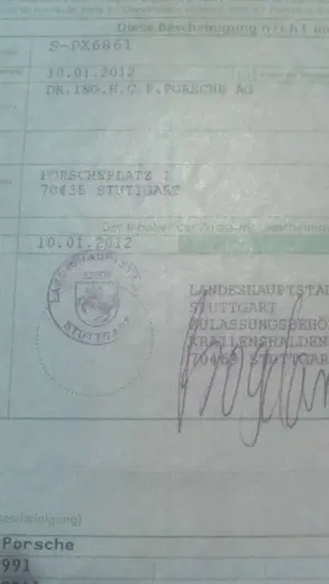 Porsche 991 Carrera S AERO Eigenbedarfsfahrzeug von PORSCHE Bild 3