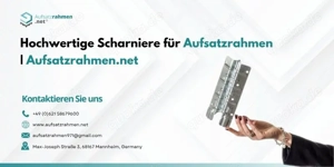 Befestigungslösung für Dokumente an Vorsatzrahmen