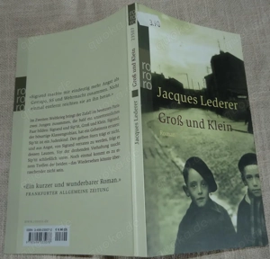 BT Roman Jacques Lederer Gross und Klein 2004 Rowohlt Taschenbuch 112 S Buch einwandfrei erhalten Bild 4