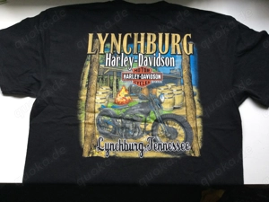 Harley Davidson Herren Shirt Lynchburg Tennessee Gr.XL