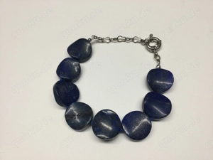 Damen Schmuck Armband Lapislazuli Stein  Bild 5