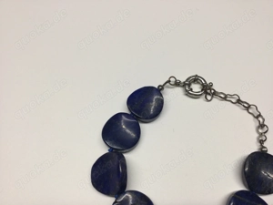 Damen Schmuck Armband Lapislazuli Stein  Bild 2
