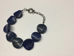 Damen Schmuck Armband Lapislazuli Stein  Bild 6